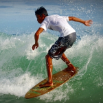 Skimboarding in Argao