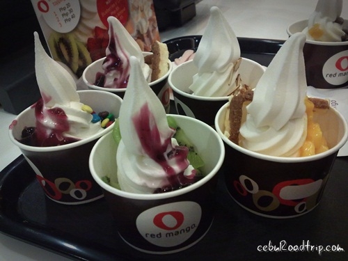 Red Mango Frozen Yogurt at Ayala Cebu